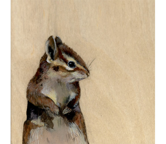 "Chipmunk" by Kristen Etmund